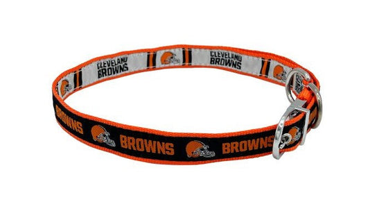 Cleveland Browns Reversible Collar Pets First