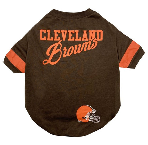 Cleveland Browns Stripe Tee Pets First