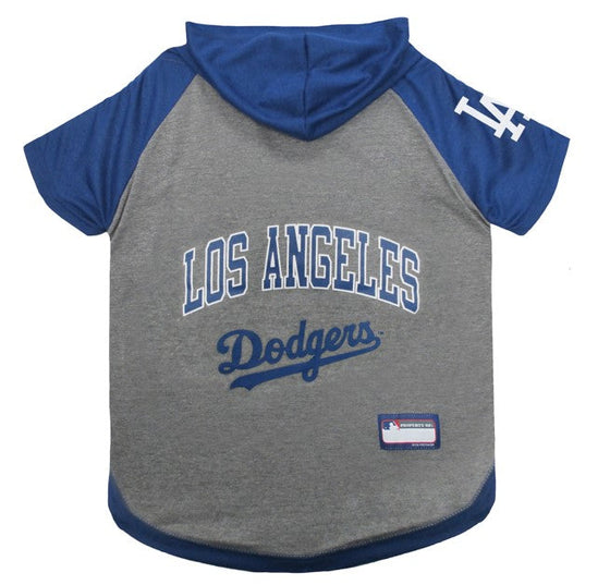 Los Angeles Dodgers Hoodie Tee Shirt Pets First