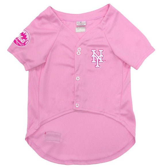 New York Mets Pink Jersey Pets First - 757 Sports Collectibles