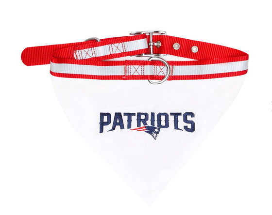 New England Patriots Collar Bandana Pets First