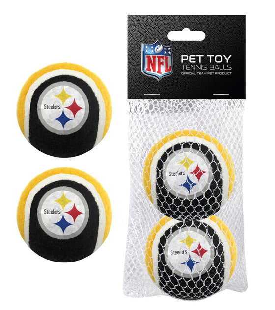 Pittsburgh Steelers 2 Pc Tennis Ball Set Pets First