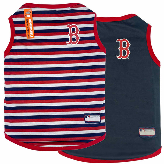 Boston Red Sox Dog Reversible Tee Shirt by Pets First