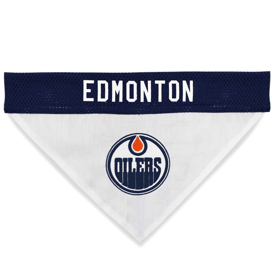 Edmonton Oilers Reversible Bandana Pets First - 757 Sports Collectibles