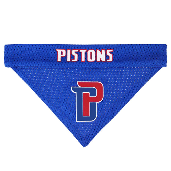 Detroit Pistons Reversible Bandana Pets First - 757 Sports Collectibles