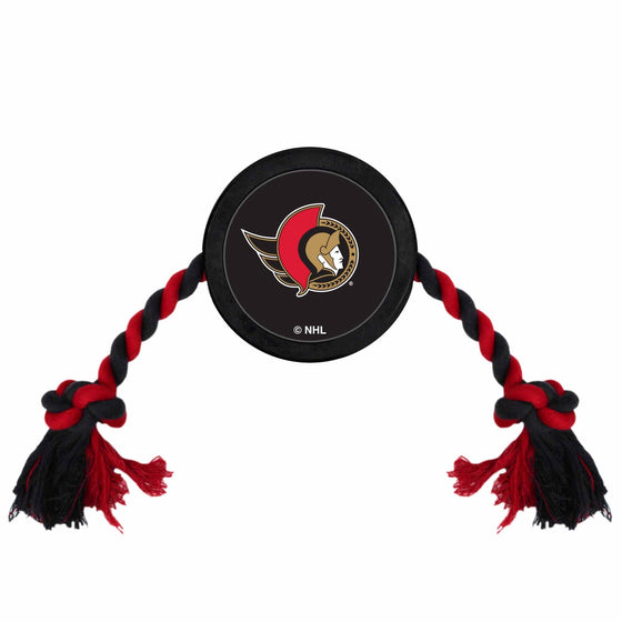 Ottawa Senators Hockey Puck Toy by Pets First