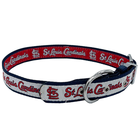 ST Louis Cardinals Reversible Collar Pets First - 757 Sports Collectibles