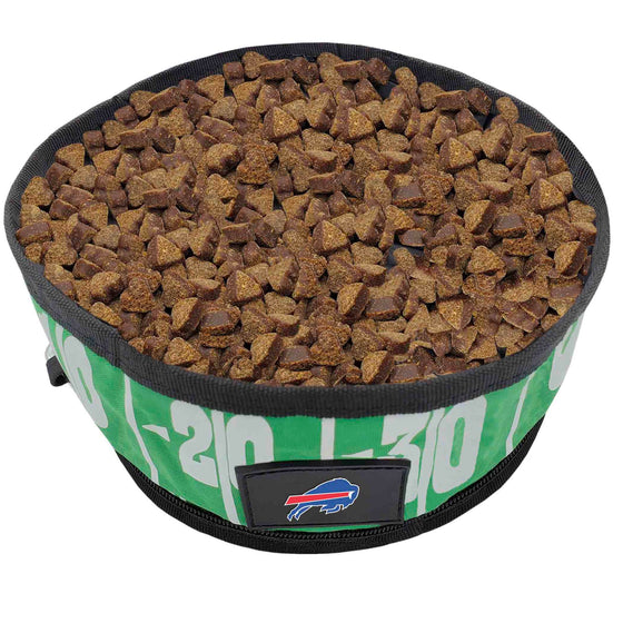 Buffalo Bills Collapsible Pet Bowl by Pet First - 757 Sports Collectibles