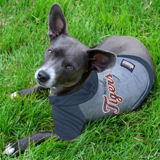 Detroit Tigers Hoodie Tee Shirt - by Pets First - 757 Sports Collectibles