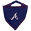 Atlanta Braves Tie Around Bandana Pets First