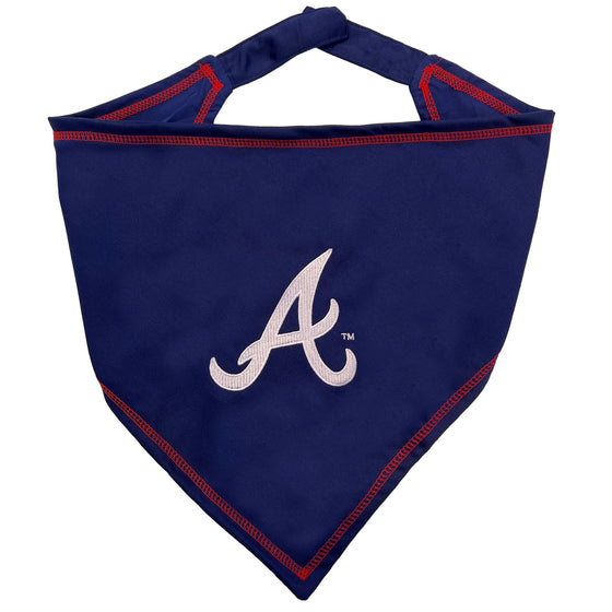 Atlanta Braves Tie Around Bandana Pets First