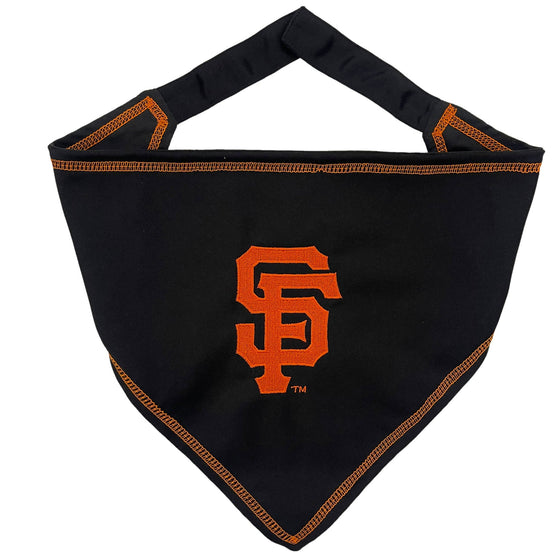 San Francisco Giants Tie Around Bandana Pets First