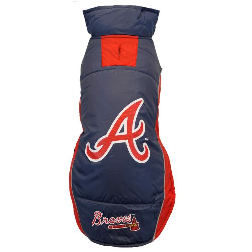 ATLANTA BRAVES PUFFER VEST Pets First