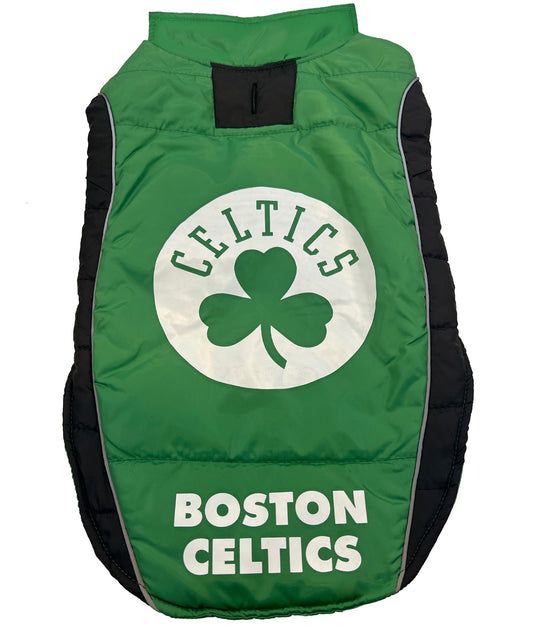 BOSTON CELTICS PUFFER VEST Pets First