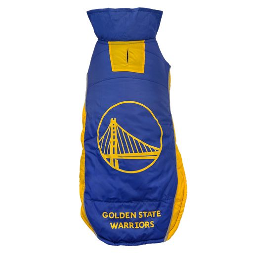 GOLDEN STATE WARRIORS PUFFER VEST Pets First