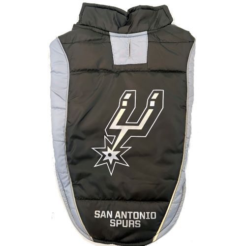 SAN ANTINIO SPURS PUFFER VEST Pets First