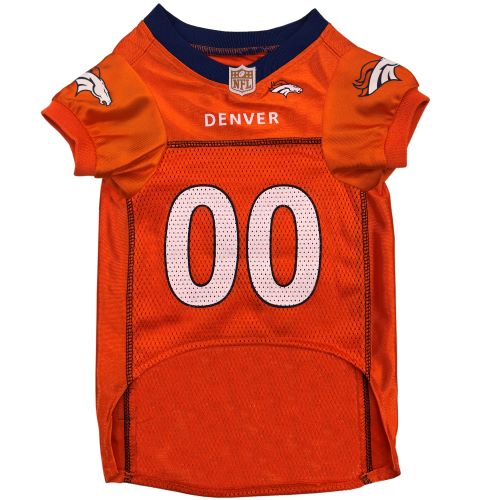 DENVER BRONCOS MESH JERSEY Pets First - 757 Sports Collectibles