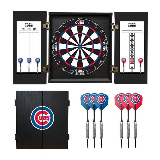 Chicago Cubs Fan's Choice Dartboard Set