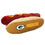 GREEN BAY PACKERS HOT DOG TOY Pets First - 757 Sports Collectibles