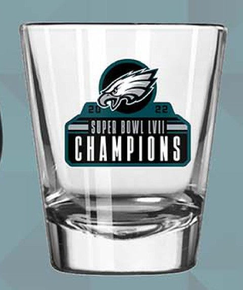 Philadelphia Eagles Super Bowl LVII 2 oz Shot Glass