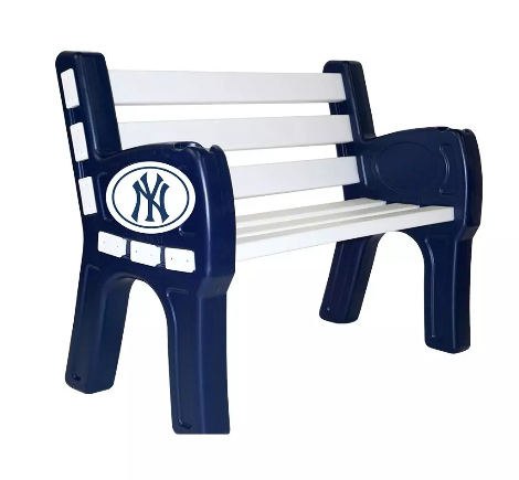 Imperial New York Yankees Park Bench