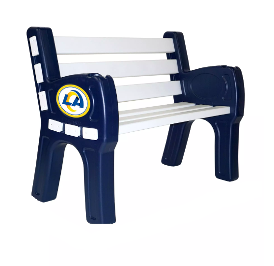 Imperial Los Angeles Rams Park Bench