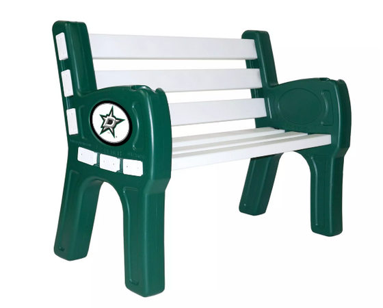 Imperial Dallas Stars Park Bench