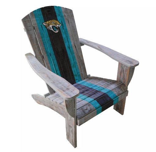 Imperial Jacksonville Jaguars Wood Adirondack Chair