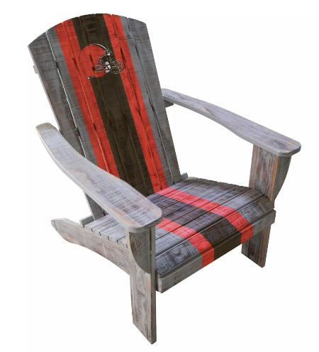 Imperial Cleveland Browns Wood Adirondack Chair