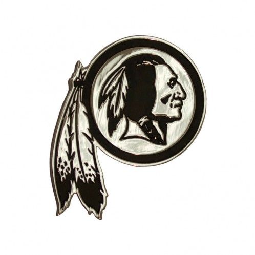 Washington Redskins Chrome Auto Emblem