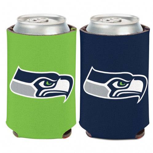 Seattle Seahawks 2-Sided Bottle or Can Cooler (12 oz) - 757 Sports Collectibles