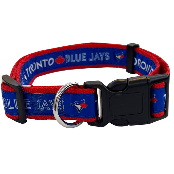 TORONTO BLUE JAYS SATIN PET COLLAR