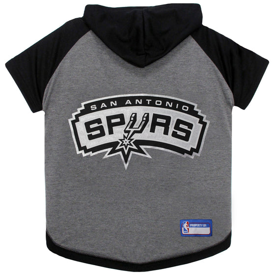 SAN ANTONIO SPURS HOODIE TEE SHIRT Pets First