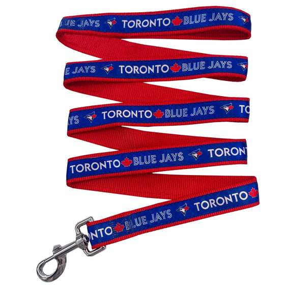 TORONTO BLUE JAYS SATIN PET LEASH