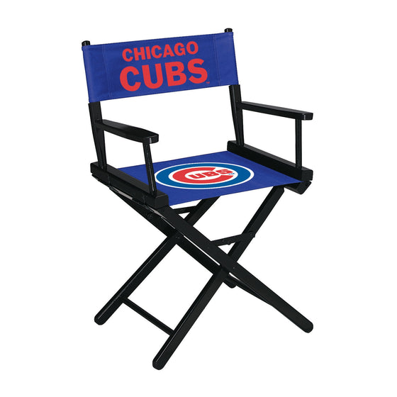 Chicago Cubs Table Height Directors Chair