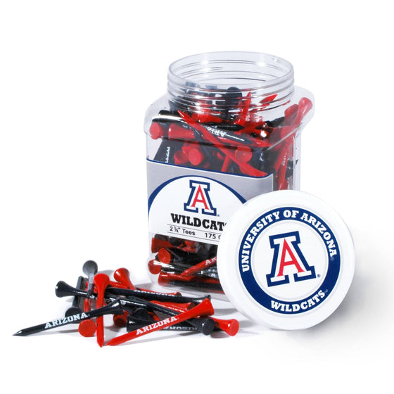 Arizona Wildcats Jar Of 175 Golf Tees - 757 Sports Collectibles