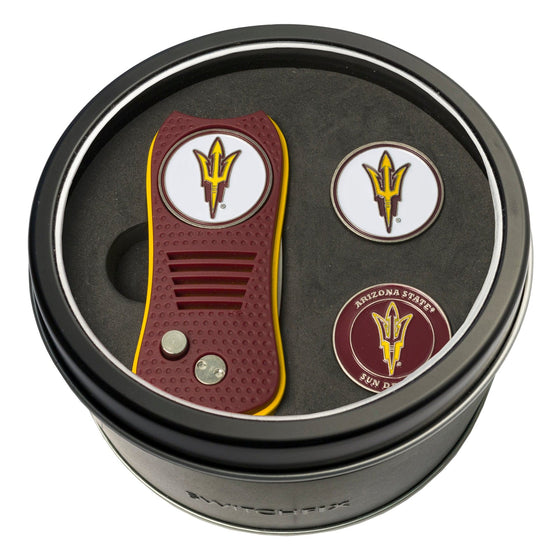 Arizona State Sun Devils Tin Set - Switchfix, 2 Markers - 757 Sports Collectibles