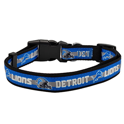 DETROIT LIONS SATIN COLLAR Pets First - 757 Sports Collectibles