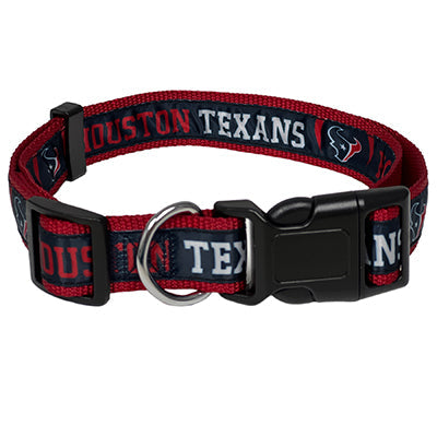 HOUSTON TEXANS SATIN COLLAR Pets First