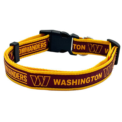 WASHINGTON COMMANDERS SATIN RIBBON COLLAR Pets First