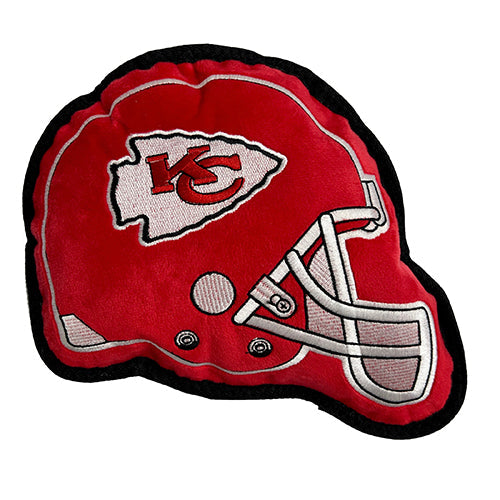 KANSAS CITY CHIEFS HELMET TOUGH TOY Pets First