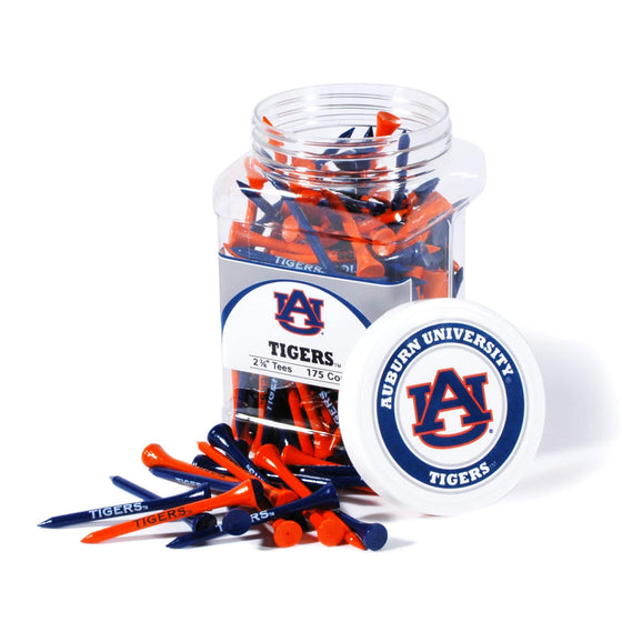 Auburn Tigers Jar Of 175 Golf Tees - 757 Sports Collectibles