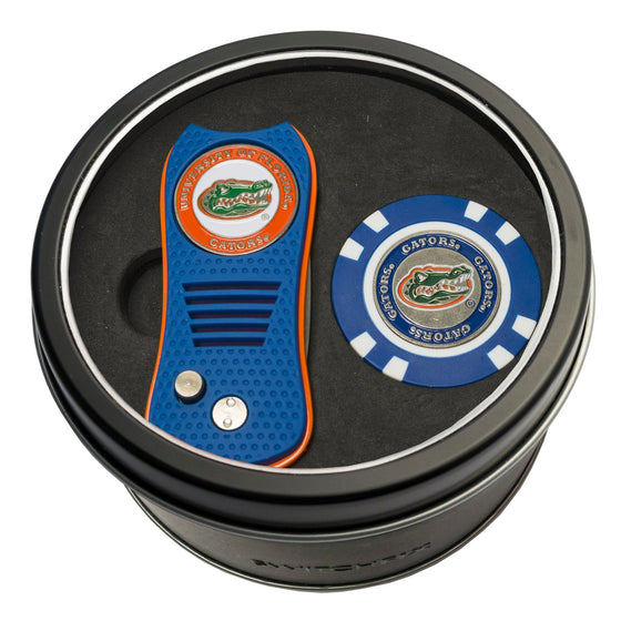 Florida Gators Tin Set - Switchfix, Golf Chip - 757 Sports Collectibles