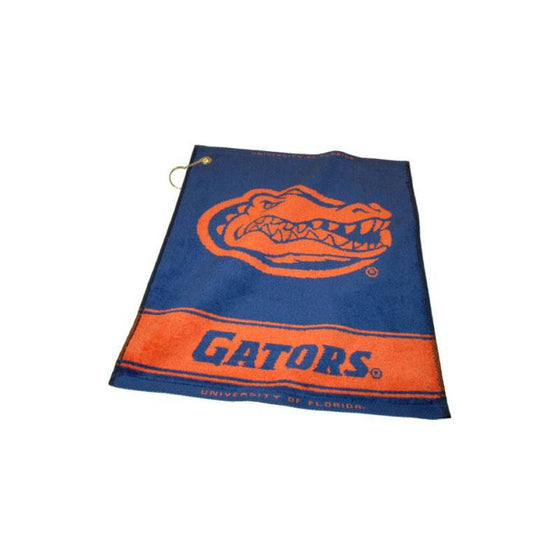 Florida Gators Jacquard Woven Golf Towel - 757 Sports Collectibles