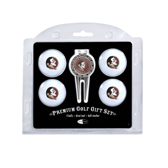 Florida State Seminoles 4 Golf Ball And Divot Tool Set - 757 Sports Collectibles