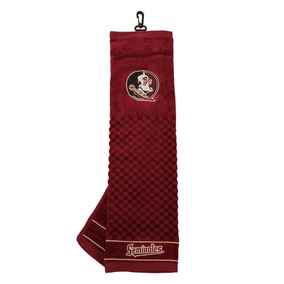 Florida State Seminoles Embroidered Golf Towel - 757 Sports Collectibles