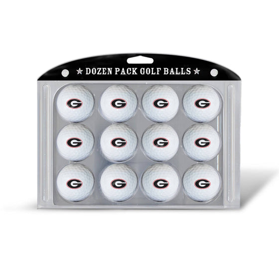 Georgia Bulldogs Golf Balls, 12 Pack - 757 Sports Collectibles