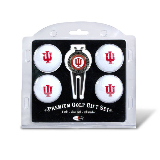 Indiana Hoosiers 4 Golf Ball And Divot Tool Set - 757 Sports Collectibles