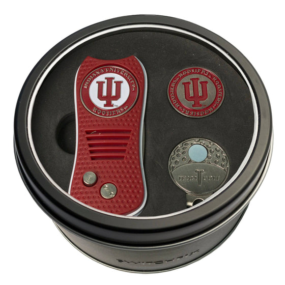 Indiana Hoosiers Tin Set - Switchfix, Cap Clip, Marker - 757 Sports Collectibles