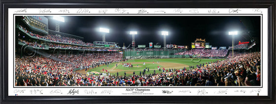 MA-214 Red Sox 2007 ALCS Champions with Signatures - 757 Sports Collectibles